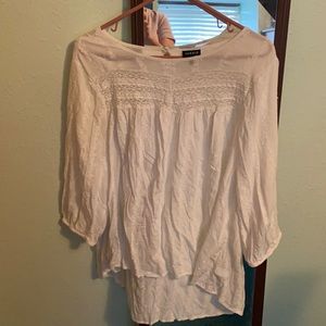 Lace blouse. Good out layer for layering.